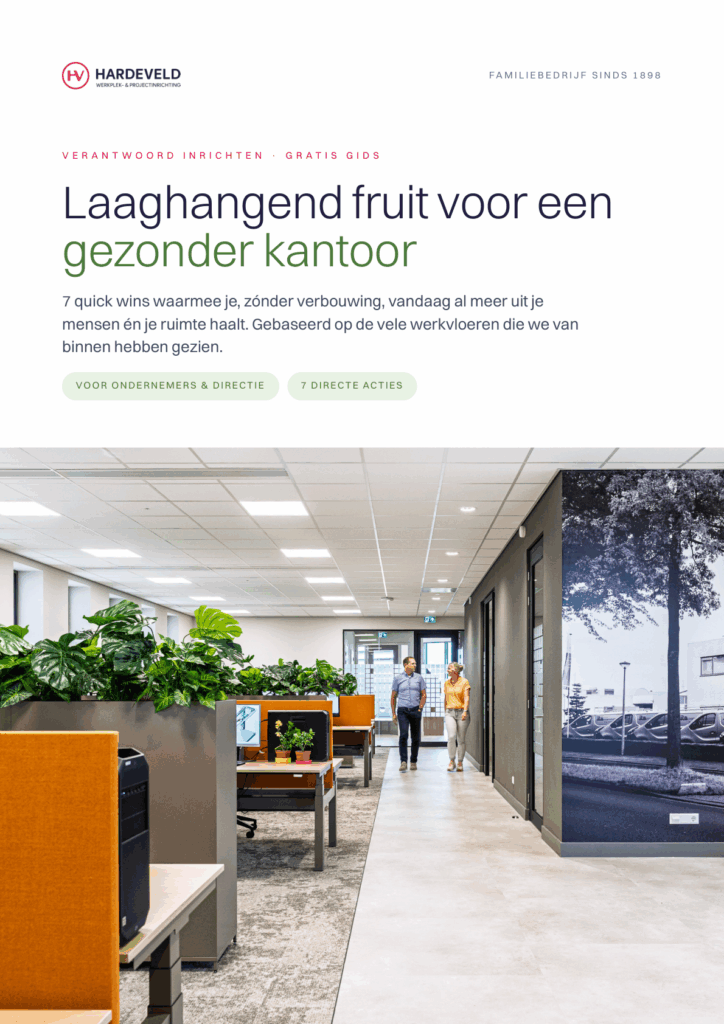 Laaghangend fruit voor een gezonder kantoor